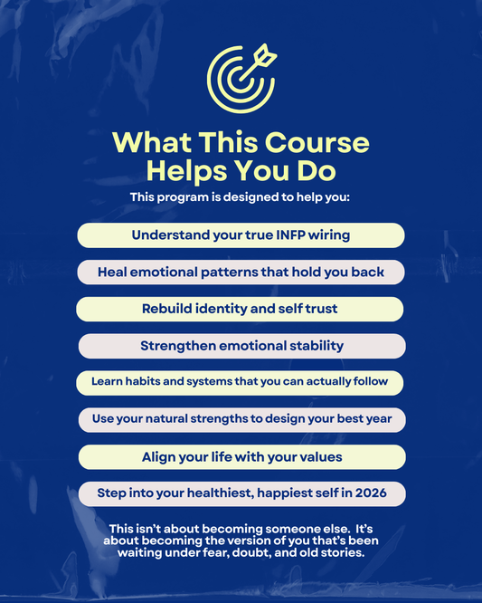 The INFP 2026 Glow Up Course