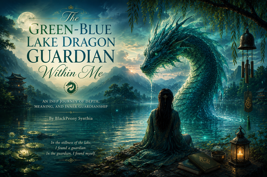 The Green-Blue Lake Dragon Guardian Within Me
